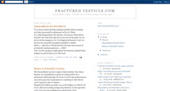 Desktop Screenshot of fracturedtesticle.blogspot.com