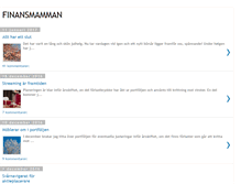 Tablet Screenshot of finansmamman.blogspot.com