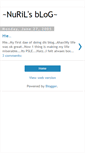 Mobile Screenshot of nurilhannah.blogspot.com