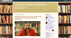 Desktop Screenshot of derechoromanosua.blogspot.com