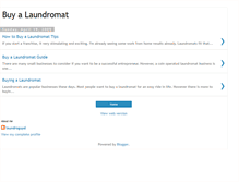 Tablet Screenshot of buyingalaundromatguide.blogspot.com