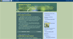 Desktop Screenshot of bullshitfreezone.blogspot.com