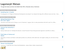 Tablet Screenshot of lagomorph-watson.blogspot.com