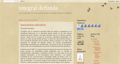 Desktop Screenshot of integraldefinida-samaro05.blogspot.com