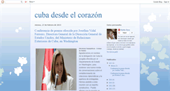 Desktop Screenshot of cubadesdelcorazon.blogspot.com