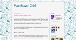 Desktop Screenshot of moonflowerchild.blogspot.com