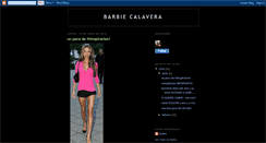 Desktop Screenshot of barbiecalavera.blogspot.com