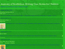 Tablet Screenshot of anatomyofnonfiction.blogspot.com