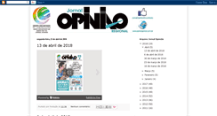 Desktop Screenshot of jornalopiniaoencantado.blogspot.com