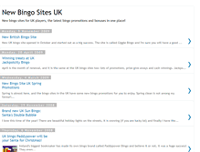 Tablet Screenshot of newbingositesuk.blogspot.com