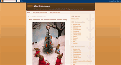 Desktop Screenshot of minitreasures.blogspot.com