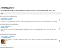 Tablet Screenshot of minitreasures.blogspot.com