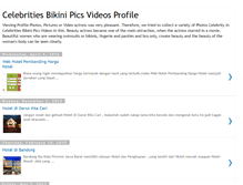 Tablet Screenshot of celebritiesbikinipicsvideos.blogspot.com