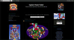 Desktop Screenshot of captain-planet-movie-trailer.blogspot.com