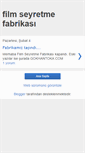Mobile Screenshot of filmseyretmefabrikasi.blogspot.com