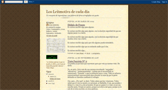 Desktop Screenshot of leitmotivs.blogspot.com