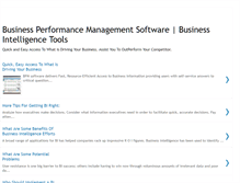 Tablet Screenshot of businessperformancemanagementsoftware.blogspot.com