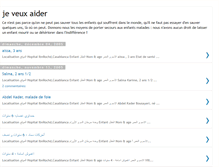 Tablet Screenshot of jeveuxaider.blogspot.com