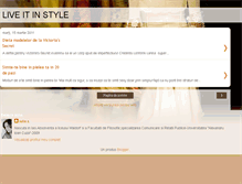 Tablet Screenshot of iuliazliveitinstyle.blogspot.com