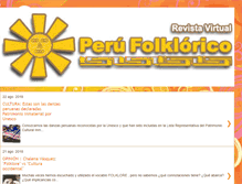 Tablet Screenshot of perufolklorico.blogspot.com