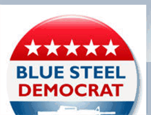 Tablet Screenshot of bluesteeldemocrats.blogspot.com