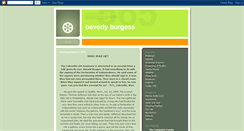 Desktop Screenshot of burgessbeverly.blogspot.com