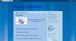 Desktop Screenshot of beniza-uniformes.blogspot.com