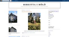 Desktop Screenshot of birgittaiholo.blogspot.com
