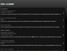 Tablet Screenshot of infolicitatii.blogspot.com