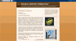 Desktop Screenshot of escuelalogistica.blogspot.com