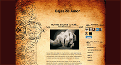 Desktop Screenshot of cajasdeamor.blogspot.com