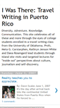 Mobile Screenshot of iwastheretravelwritinginpuertorico.blogspot.com