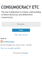 Mobile Screenshot of consumarchy.blogspot.com