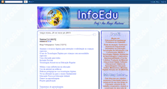 Desktop Screenshot of bloginfoedu.blogspot.com