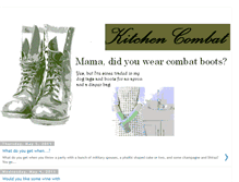 Tablet Screenshot of kitchencombat.blogspot.com