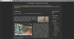 Desktop Screenshot of cartridgecomparisonguide.blogspot.com