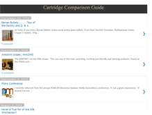 Tablet Screenshot of cartridgecomparisonguide.blogspot.com