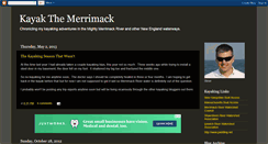 Desktop Screenshot of kayakthemerrimack.blogspot.com
