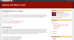 Desktop Screenshot of hotwaterishot.blogspot.com