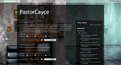 Desktop Screenshot of pastorcayce.blogspot.com