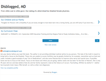 Tablet Screenshot of disbloggedmd.blogspot.com