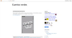 Desktop Screenshot of cuentosverdes.blogspot.com