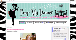 Desktop Screenshot of pimpmydinner.blogspot.com