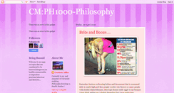 Desktop Screenshot of cmph1000-philosophy.blogspot.com