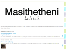 Tablet Screenshot of masithetheni.blogspot.com