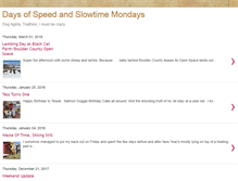 Tablet Screenshot of daysofspeed.blogspot.com