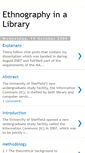 Mobile Screenshot of ethnographyinalibrary.blogspot.com