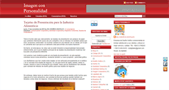 Desktop Screenshot of imagenconpersonalidad.blogspot.com