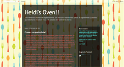 Desktop Screenshot of heidioven.blogspot.com