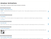 Tablet Screenshot of amateuranimations.blogspot.com